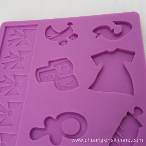 Silicone Bakeware Tool Cake Decoration Mould Kid Set